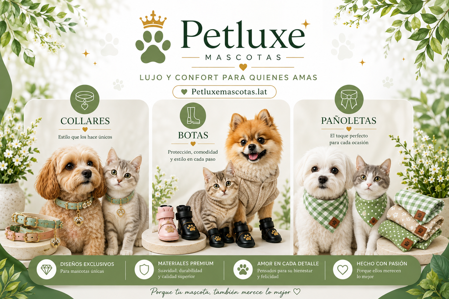 Accesorios para mascotas