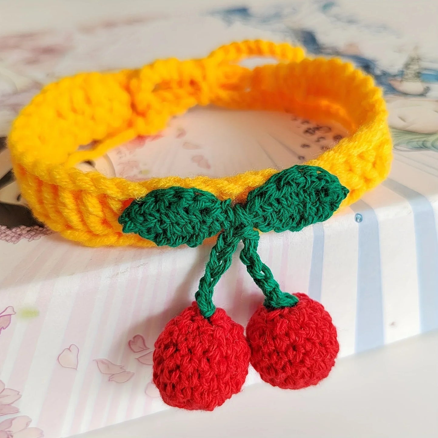 Collar artesanal para mascotas